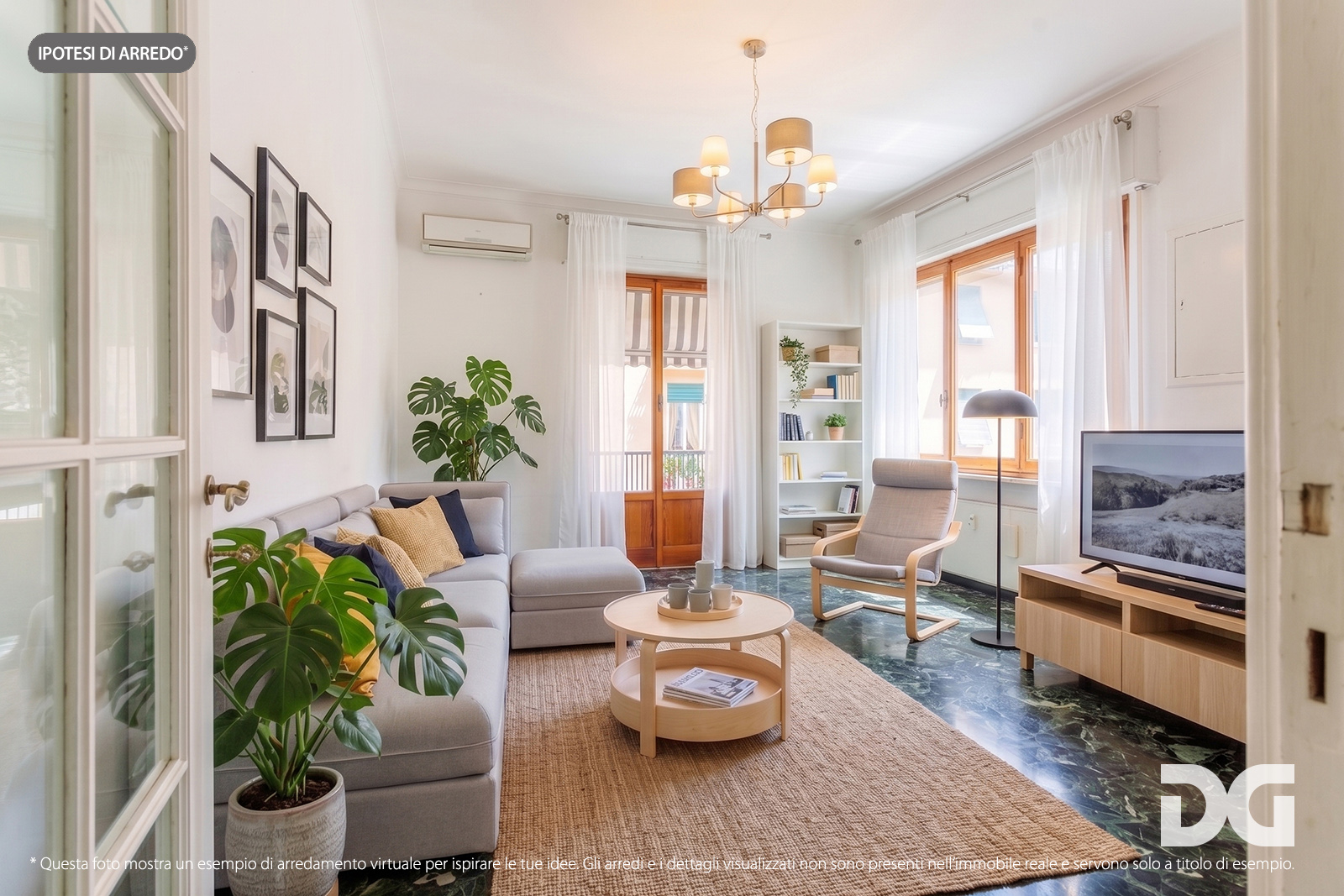 Immobiliare Del Guasta CARIGNANO – VIA DI SANTA CHIARA LUMINOSI MQ. 99 CON BALCONATE 