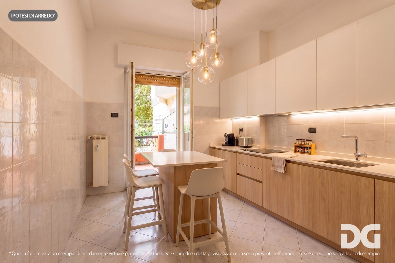 Immobiliare Del Guasta PEGLI – PIAZZALE DEI GLICINI MQ.118 CON GIARDINO