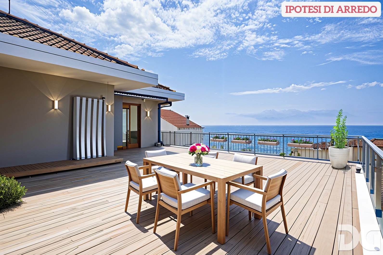 Immobiliare Del Guasta SANTO STEFANO AL MARE – ATTICO PANORAMICO MQ. 78 CON TERRAZZO 