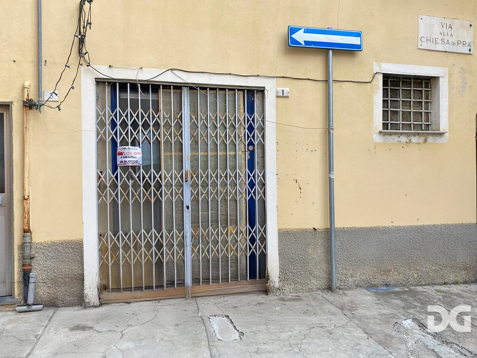 Immobiliare Del Guasta CHIESA DI PRA’ – NEGOZIO MQ. 93 