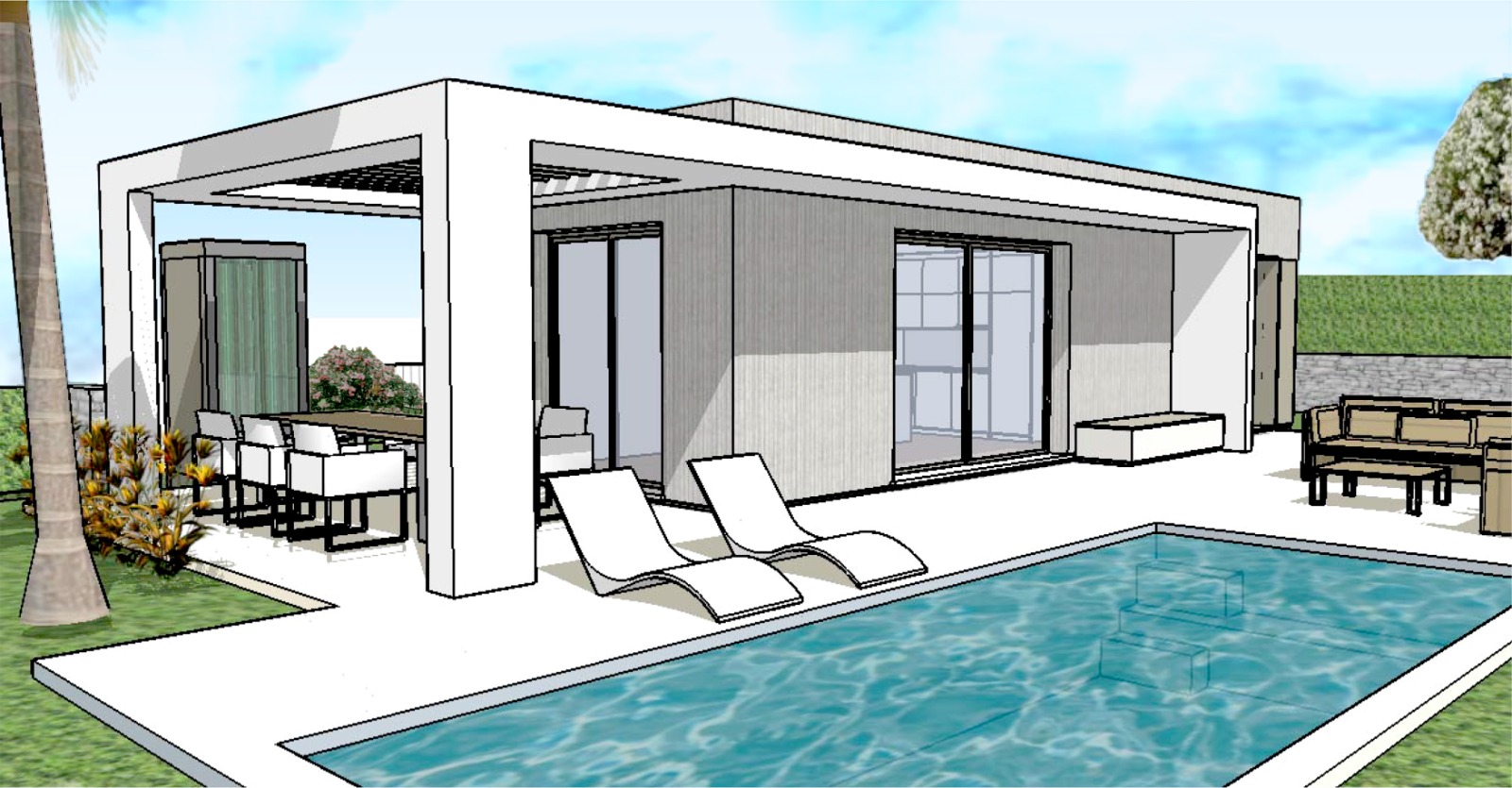 Immobiliare Del Guasta ALBARO – VIA CAMILLA TERRENO EDIFICABILE CON PROGETTO APPROVATO 