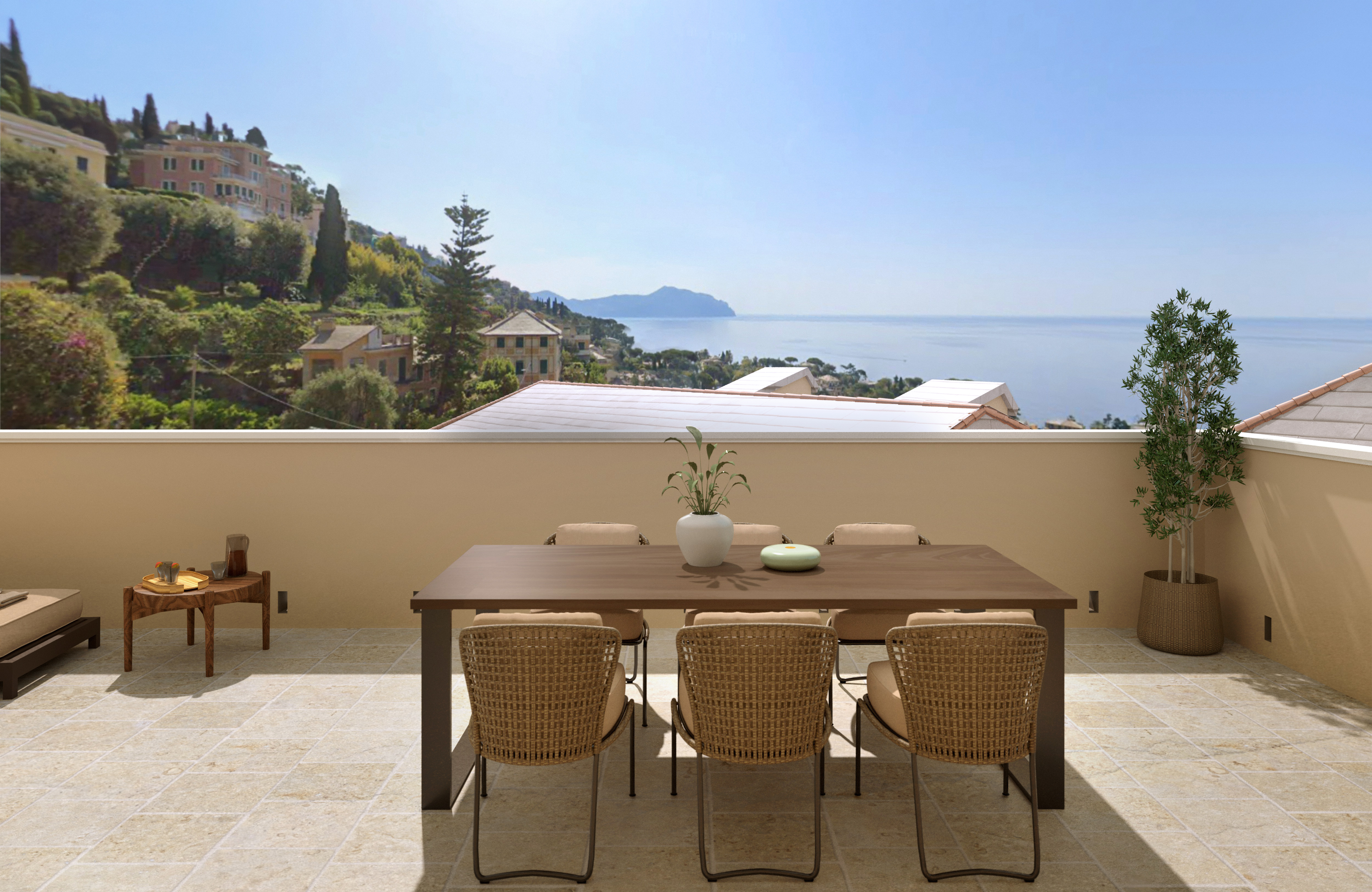 Immobiliare Del Guasta NERVI - VIA SANT’ILARIO – IN COSTRUZIONE - APPARTAMENTI, VILLETTA CON PISCINA, BOX 