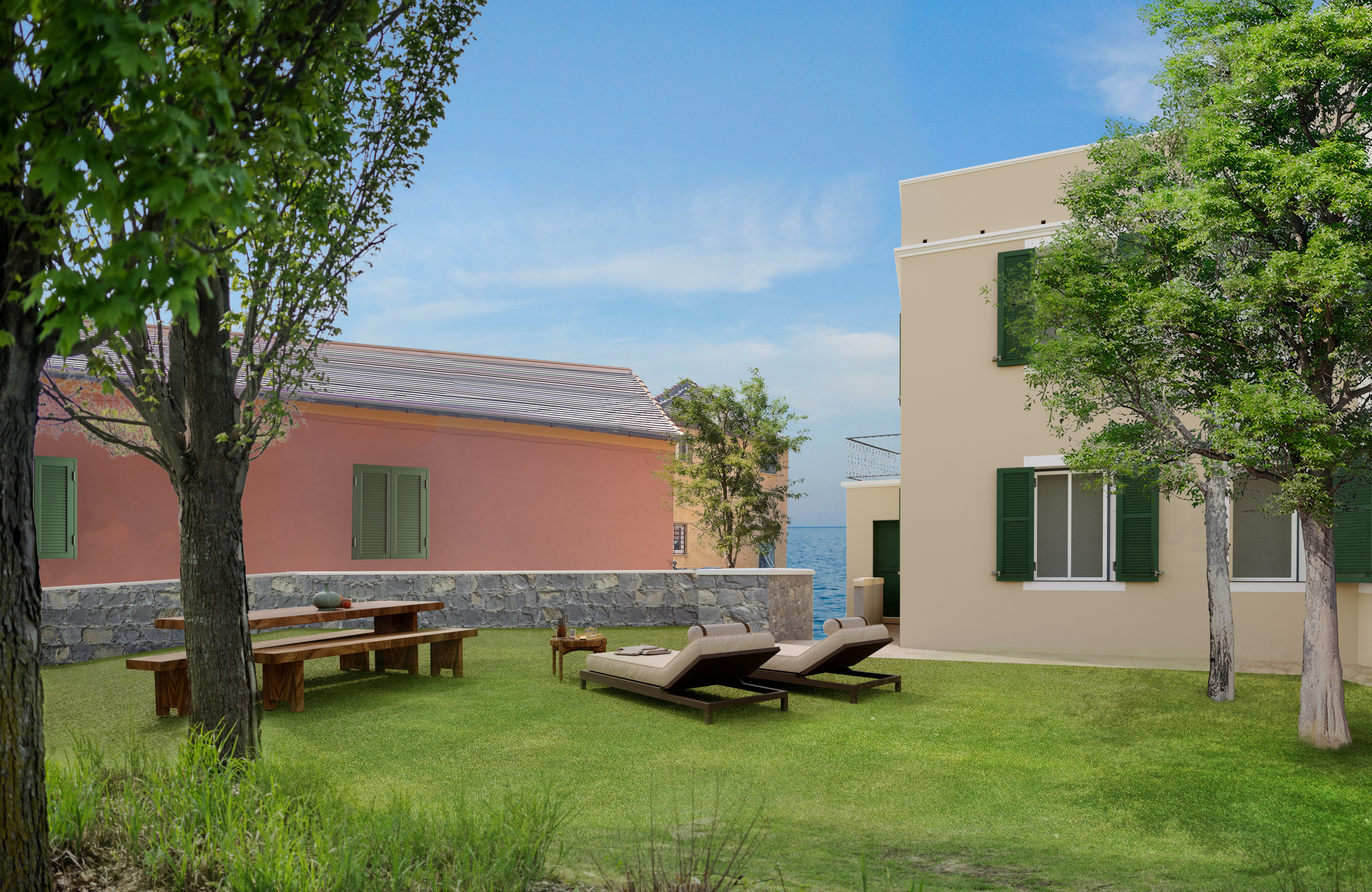 Immobiliare Del Guasta NERVI - VIA SANT’ILARIO – IN COSTRUZIONE - APPARTAMENTI, VILLETTA CON PISCINA, BOX 