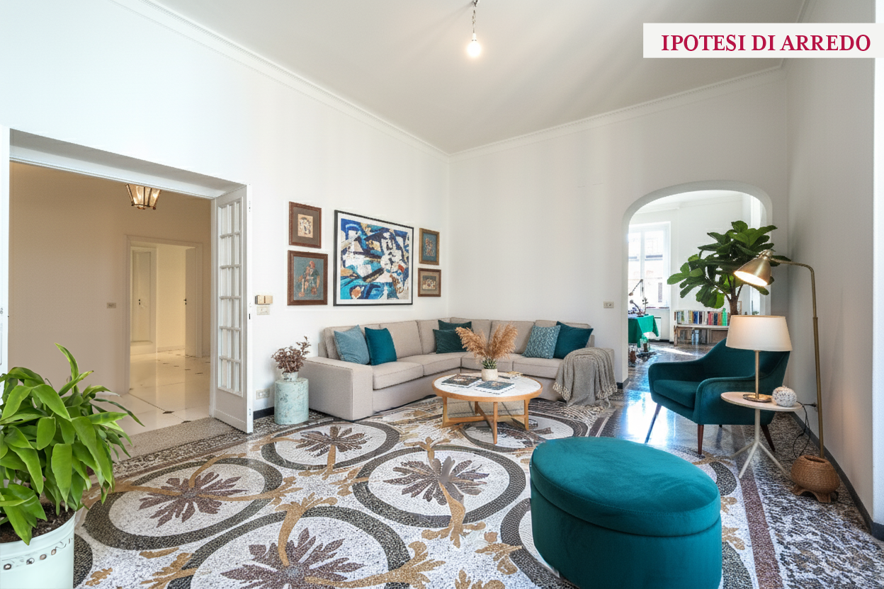 Immobiliare Del Guasta MANIN – VIA ASSAROTTI – PRESTIGIOSI MQ. 222 PENULTIMO PIANO (CAT. A/2) 